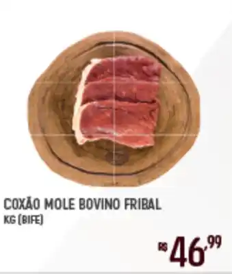 Supermercado Guará Coxão mole bovino fribal (bife) oferta
