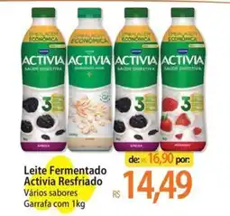 Atacadão Leite Fermentado Activia Resfriado Vários sabores oferta