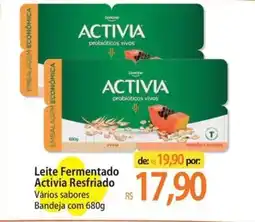 Atacadão Leite Fermentado Activia Resfriado oferta