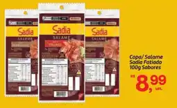 Fort Atacadista Copa/Salame Sadia Fatiado Sabores oferta