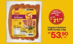 Fort Atacadista Linguiça Calabresa Sadia Curada oferta