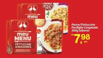 Penne/Fettuccine Perdigão Congelado Sabores