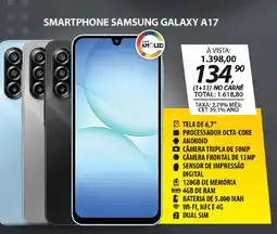 Lojas Cem Smartphone samsung galaxy a17 oferta