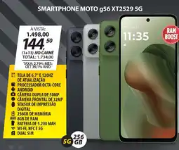 Lojas Cem SMARTPHONE MOTO g56 XT2529 5G oferta