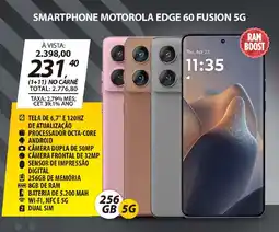 Lojas Cem Smartphone motorola edge 60 fusion 5g oferta