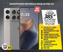 Lojas Cem Smartphone motorola edge 60 pro 5g oferta