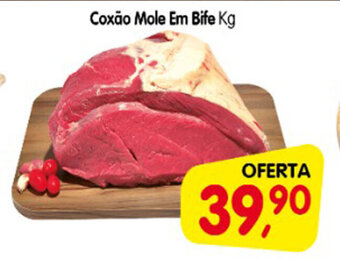 Coxao Mole Em Bife 1kg