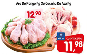 Cercadão Asa de Frango 1kg ou Coxinha Da Asa 1kg oferta