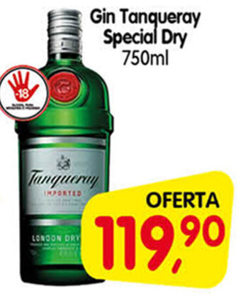 Cercadão Gin Tanqueray Special Dry 750ml oferta