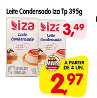 Cercadão Leite Condensado Iza tp 395g oferta