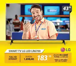 Lojas Cem Smart tv lg led lr6700 oferta