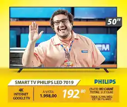 Lojas Cem Smart tv philips led 7019 oferta