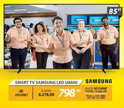 Lojas Cem Smart tv samsung led u8600 oferta
