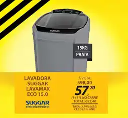 Lojas Cem Lavadora suggar lavamax eco 15.0 oferta