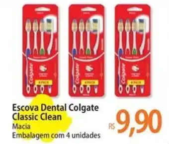Escova Dental Colgate Classic Clean