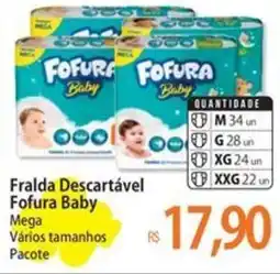 Atacadão Fralda Descartável Fofura Baby oferta