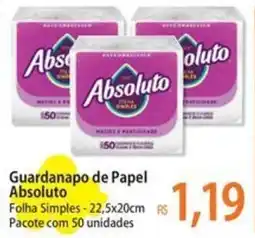 Atacadão Guardanapo de Papel Absoluto oferta