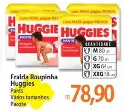 Atacadão Fralda Roupinha Huggies oferta