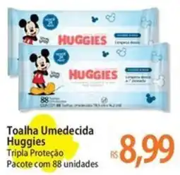 Atacadão Toalha Umedecida Huggies oferta