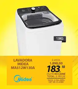 Lojas Cem Lavadora midea ma512w130a oferta