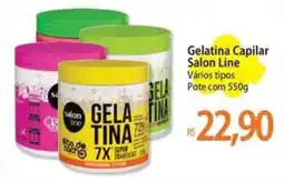 Atacadão Gelatina Capilar Salon Line oferta