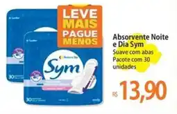 Atacadão Absorvente Noite e Dia Sym oferta