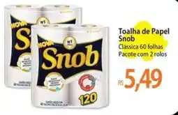 Atacadão Toalha de Papel Snob oferta