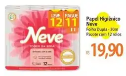 Atacadão Papel Higiênico Neve oferta