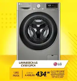 Lojas Cem Lava&seca lg cv5012pc4 oferta