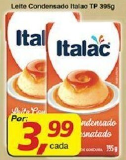 Supermercados Guanabara Leite Condensado Italac TP 395g oferta