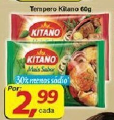 Supermercados Guanabara Tempero Kitano 60g oferta