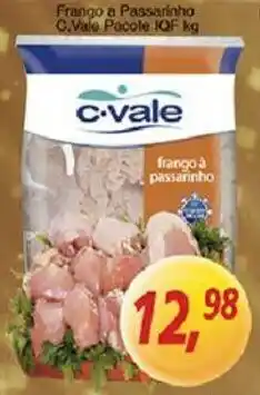 Supermercados Guanabara Frango a Passarinho C.Vale pacote IQF 1kg oferta