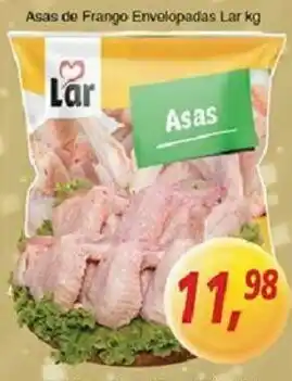 Supermercados Guanabara Asa de Frango Envelipadas Lar 1kg oferta