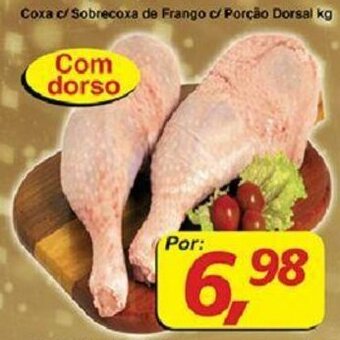 Coxa c/ Sobrecoxa de Frango c/ Porcao Dorsal 1kg