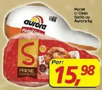 Pernil c/ Osso Sadia ou Aurora 1kg
