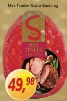 Supermercados Guanabara Mini Tender Suino Sadia 1kg oferta