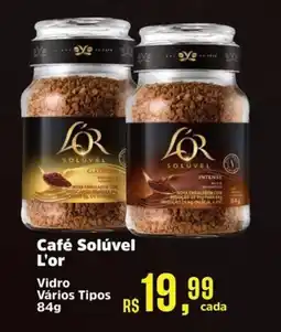 Supermercados Mateus Café Solúvel L'or oferta