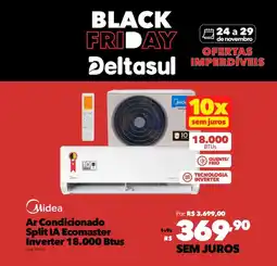 Deltasul Ar Condicionado Split IA Ecomaster Inverter 18.000 Btus oferta
