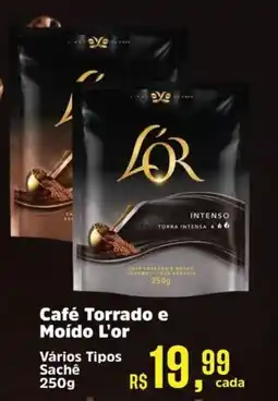 Supermercados Mateus Café Torrado e Moído L'or oferta