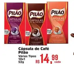 Supermercados Mateus Cápsula de Café Pilão oferta
