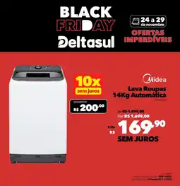 Deltasul Midea Lava Roupas Automática oferta