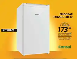 Lojas Cem Frigobar consul crc12 oferta