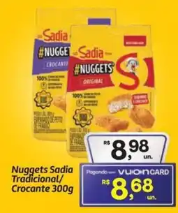 Fort Atacadista Nuggets Sadia Tradicional/ Crocante oferta