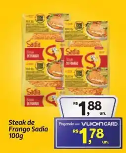 Fort Atacadista Steak de Frango Sadia oferta