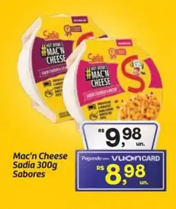 Fort Atacadista Mac'n Cheese Sadia Sabores oferta