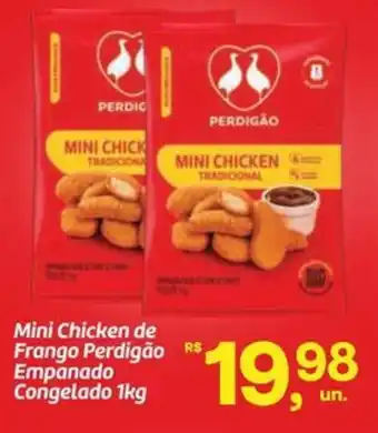Mini Chicken de Frango Perdigão Empanado Congelado