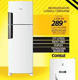 Lojas Cem Refrigerador consul crm44mb oferta