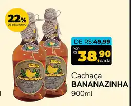 Cometa Supermercados Cachaça BANANAZINHA oferta