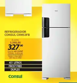 Lojas Cem Refrigerador consul crm53fb oferta