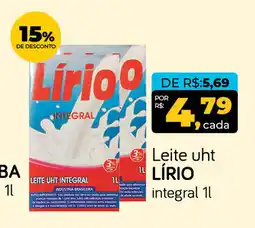 Cometa Supermercados Leite uht LÍRIO integral oferta